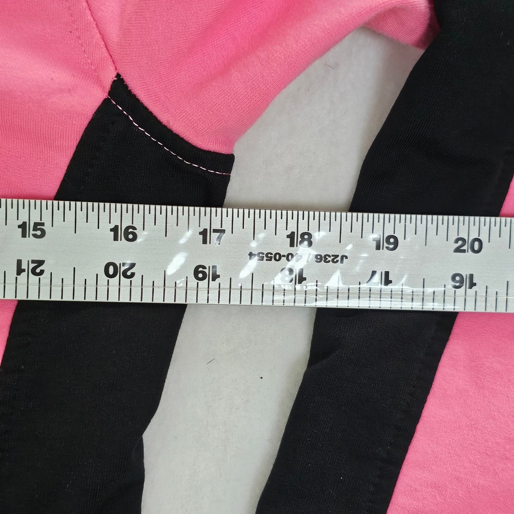 Lauren Active Ralph Lauren Pink Black Colorblock Full Zip Track Jacket Petite PS - Picture 7 of 11